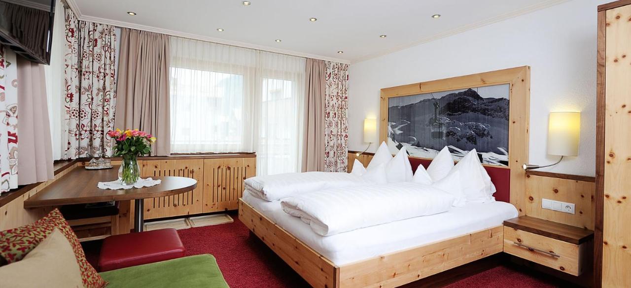 Hotel Kristall B&B Ишгль Экстерьер фото