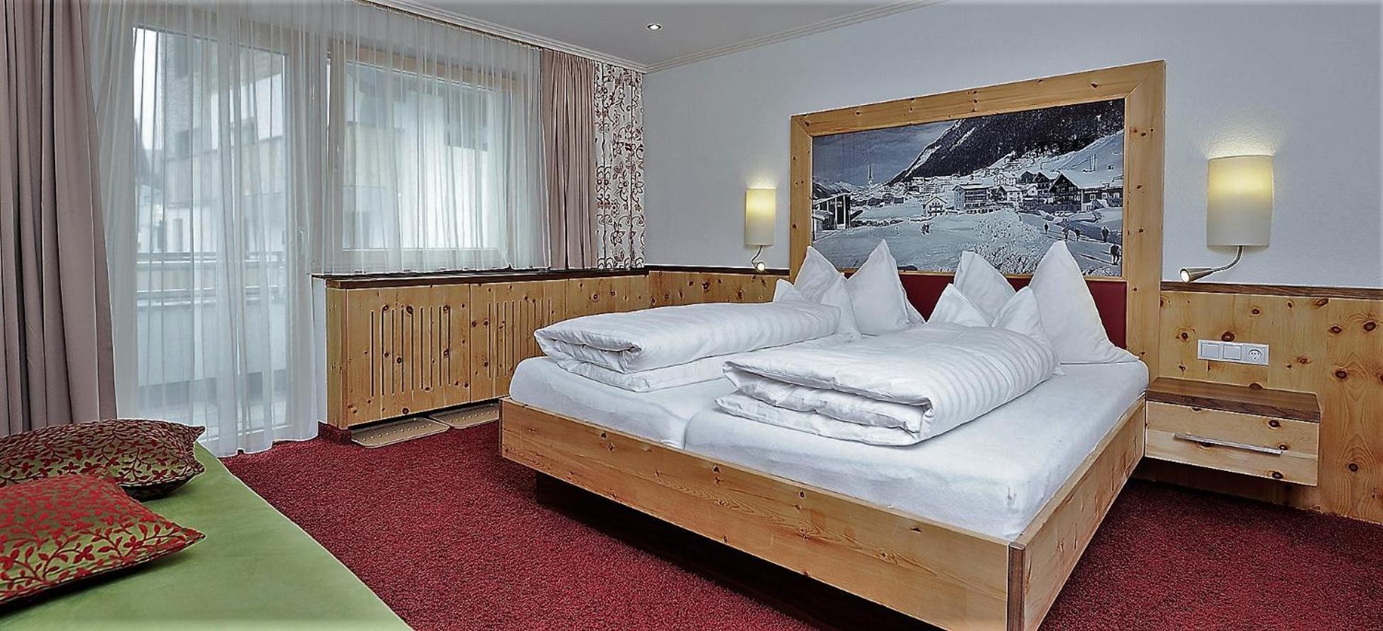 Hotel Kristall B&B Ишгль Экстерьер фото